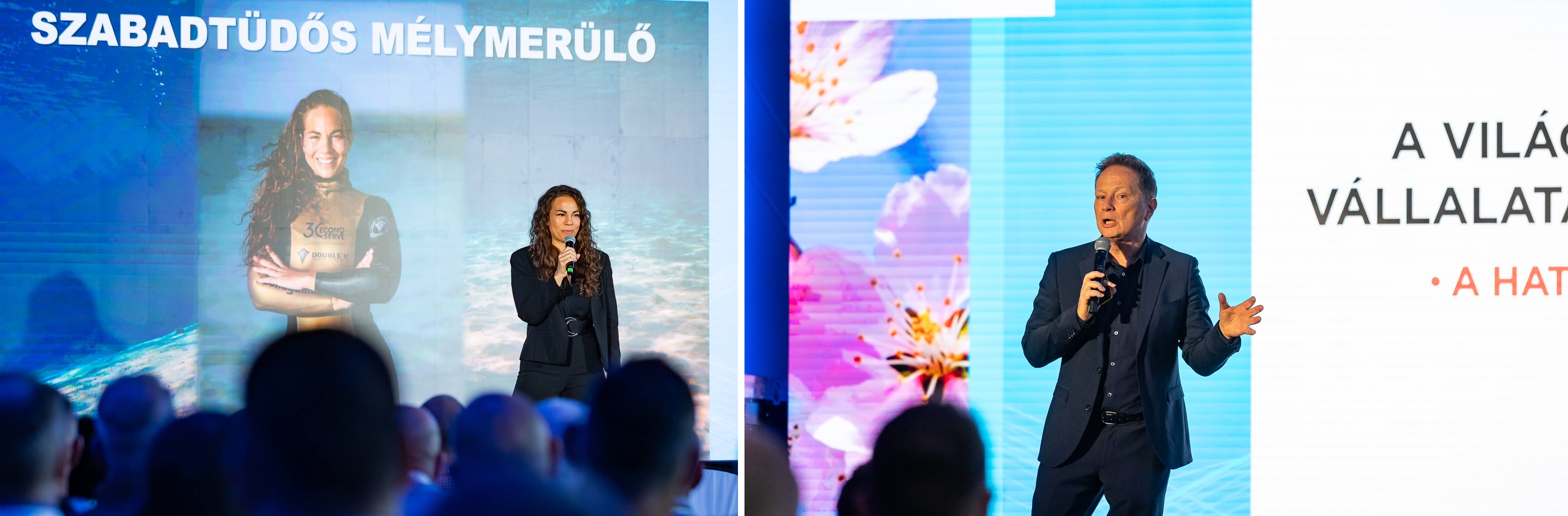 Geszti Péter és Korok Fatima előadás